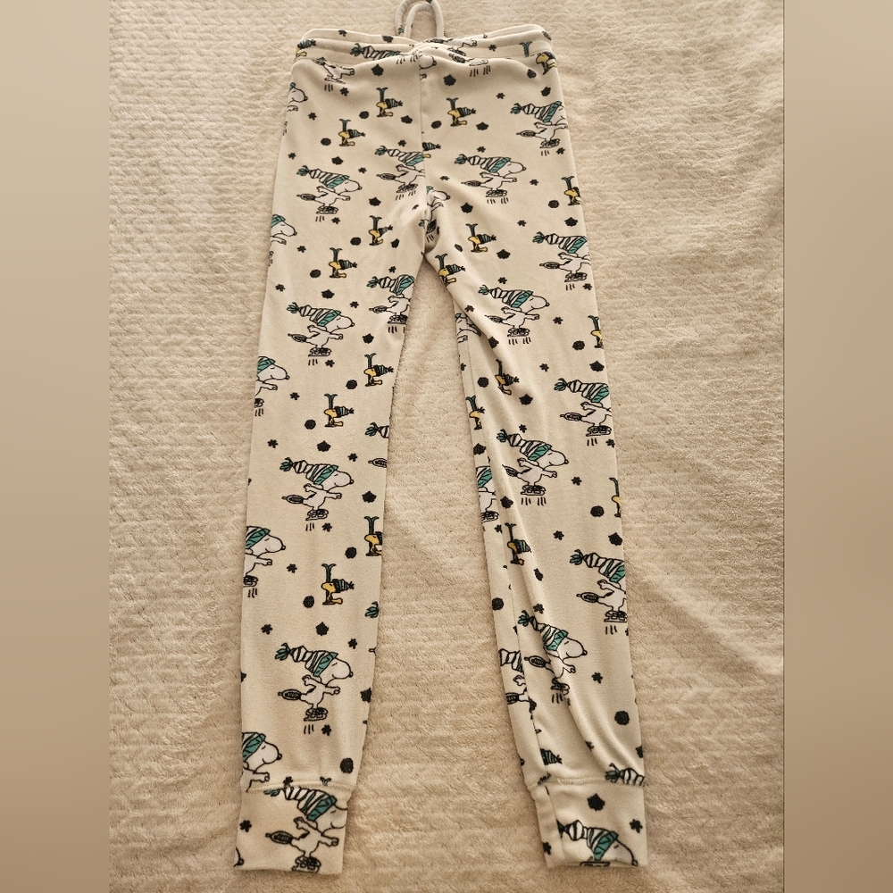 Snoopy And Woodstock Leggings,  Size Small